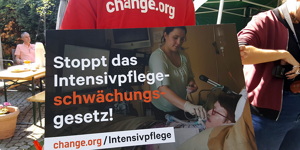 Plakat Stoppt das Intensivpflege-Schwächungs-Gesetz